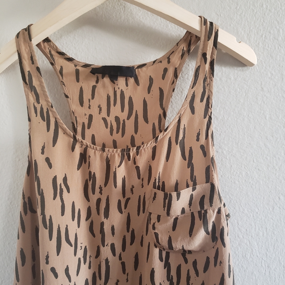 Animal Print Racerback Tank Top - Picture 2 of 5